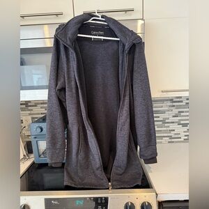 Calvin Klein Women's Charcoal Utility Jacket